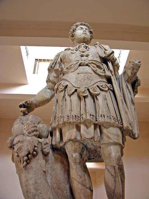 Egypt Tours Statue of the Roman emperor Marcus Aurelius 162 – 180 AD Greco Roman Museum Alexandria Egypt